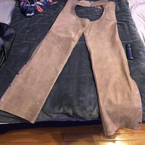 Ladies Leather Chaps for Riding